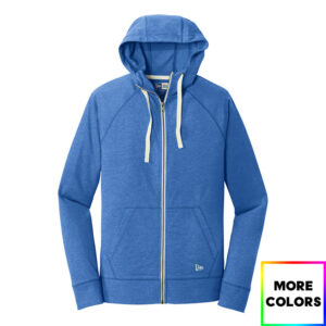 New Era Sueded Cotton Blend Full-Zip Hoodie