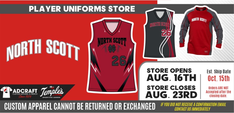 Read more about the article North Scott Lightning Softball 2021 Fall Player Uniforms