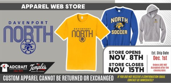 Davenport North Soccer Holiday 2021