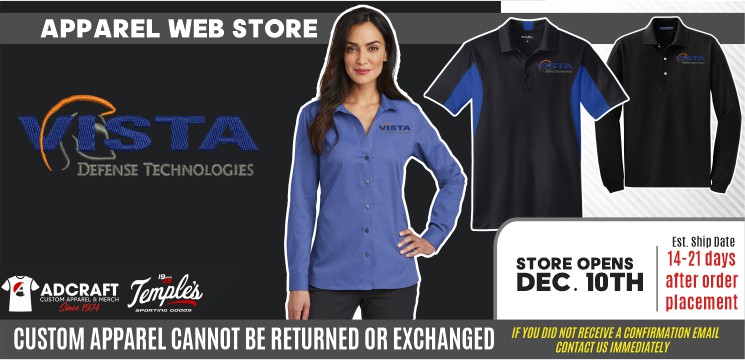 Read more about the article Vista Defense Technologies Company Store
