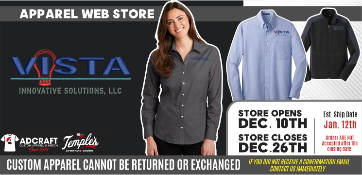 Read more about the article Protected: Vista Innovative Solutions Employee Store 2021