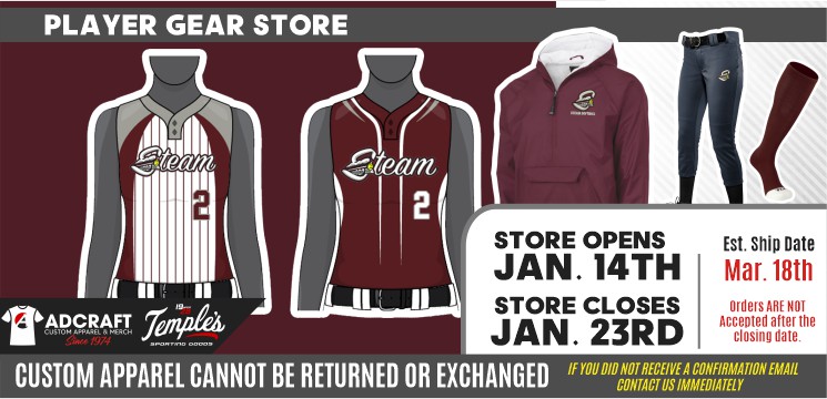 Read more about the article Protected: Steam Softball Player Gear 2022