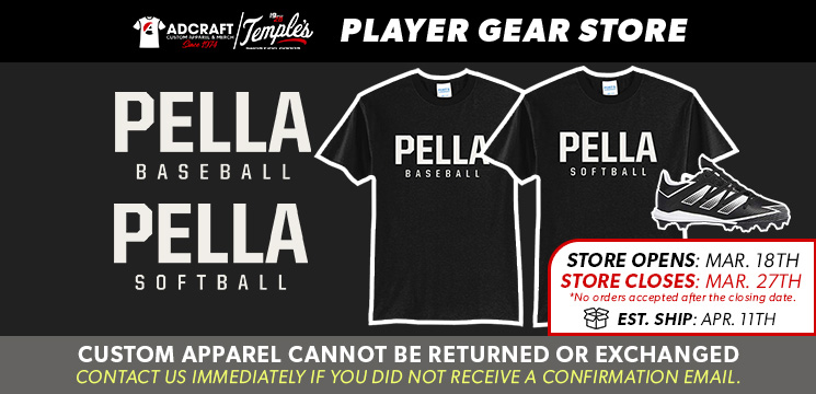 Read more about the article Pella Little League Player Gear 2022