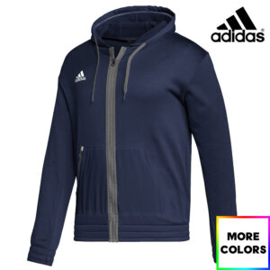 Adidas Men Team Issue Full Zip Hoodie
