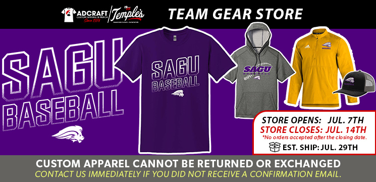 Read more about the article SAGU Baseball Official Practice Team Gear 2022