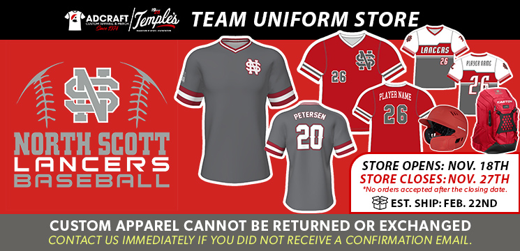 Read more about the article Lancer Baseball Club Team Uniforms 2023