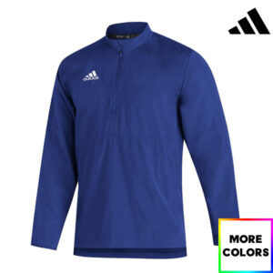 Adidas Men Team Sideline 21 Long Sleeve 1/4 Zip Woven Pullover