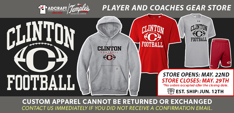 Read more about the article Clinton River King Football Player and Coaches Gear Spring 2023