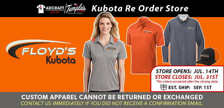 Read more about the article Floyds Truck Center Summer 2023 Kubota Re Order Store