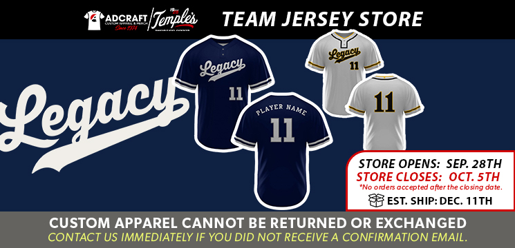 Read more about the article Legacy Baseball Team Jersey 2023