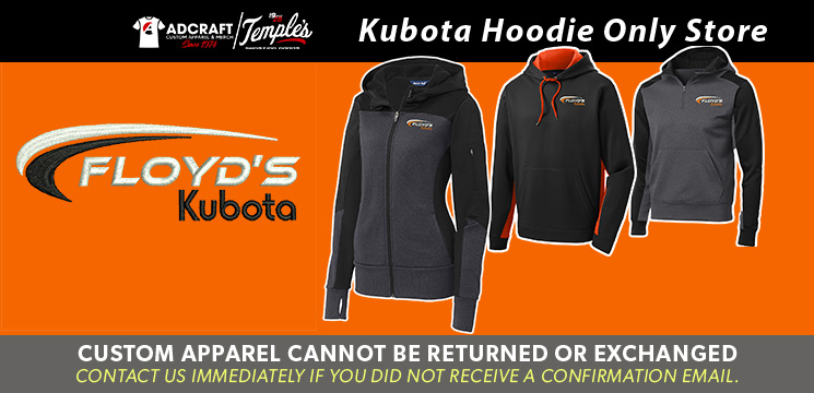 Read more about the article Floyds Truck Center Summer 2023 Kubota Hoodie Only Store (Static)