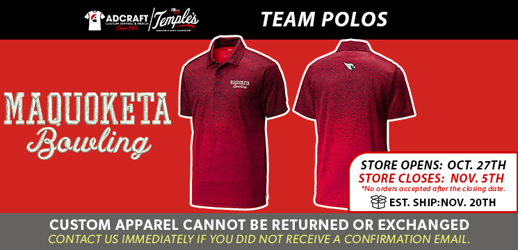 Read more about the article Maquoketa Bowling Team Polos 2023