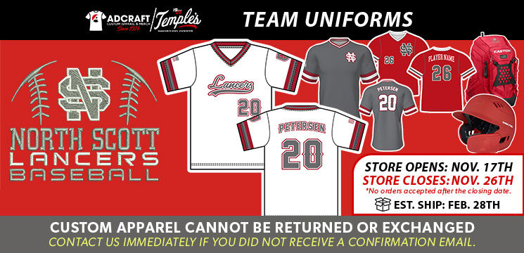 Read more about the article Lancer Baseball Club Team Uniforms 2024