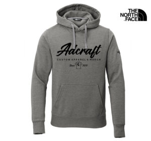 Adcraft The North Face Pullover Hoodie-Medium Grey Heather