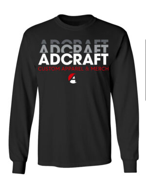 Adcraft Unisex Performance Long Sleeve-Black