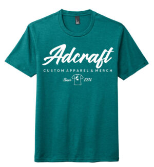 Adcraft Perfect Triblend Short Sleeve Tee-Heathered Teal