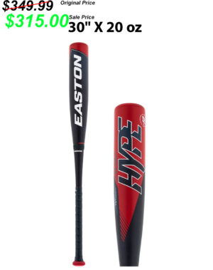Trojan BB Team Easton ADV Hype USSSA/Senior League baseball bat (2 3/4barrel -10)  30X20oz