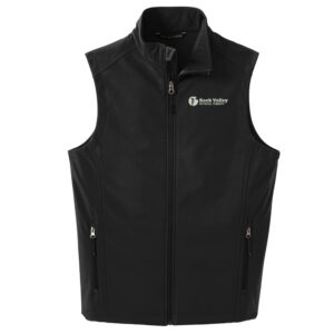 RV Physical Therapy Port Authority Men Core Soft Shell Vest-Black