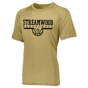 Streamwood Basketball Attain Wicking Raglan Sleeve Tee-Vegas