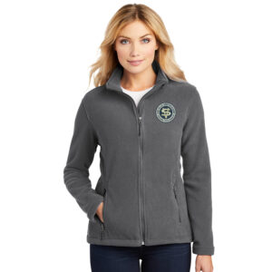 SV Christian Academy Port Authority Ladies Value Fleece Full Zip Jacket-Iron Grey