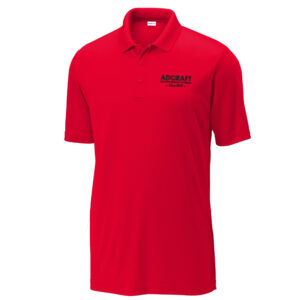 Adcraft Sport Tek Men PosiCharge Competitor Polo-Red