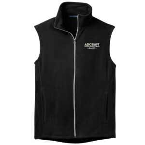 Adcraft Port Authority Microfleece Vest men-Black