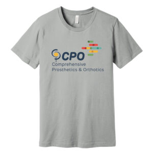 CPO Bella and Canvas Unisex Jersey Short Sleeve Tee-Silver