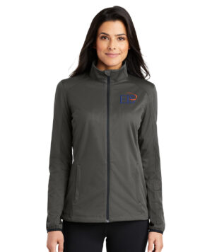 Eagle Integrated Services Port Authority Ladies Active Soft Shell Jacket-Grey Steel