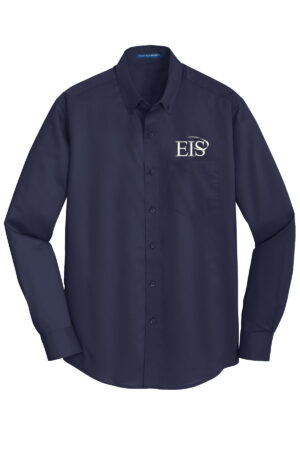 Eagle Integrated Services Port Authority Men SuperPro Twill Shirt-Navy