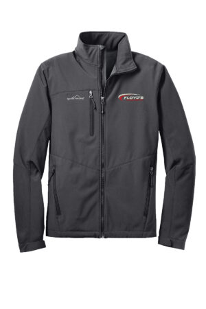 18. Floyd’s Truck Center Company Manager Store Eddie Bauer Soft Shell Jacket-Grey Steel