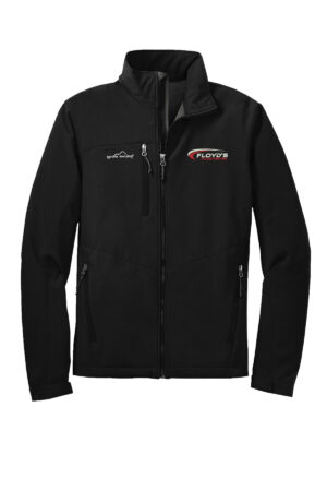 19. Floyd’s Truck Center Company Manager Store Eddie Bauer Soft Shell Jacket-Black