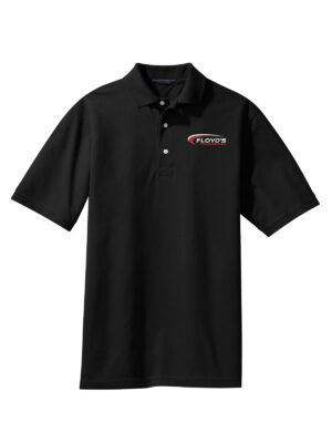 29. Floyd’s Truck Center Company Store Port Authority Rapid Dry Polo-Black