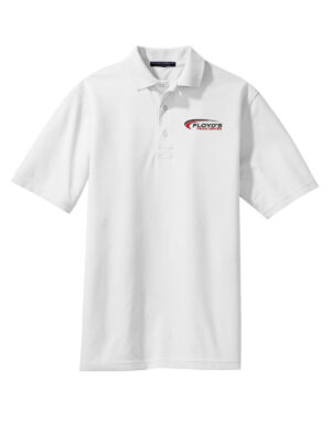 30. Floyd’s Truck Center Company Store Port Authority Rapid Dry Polo-White