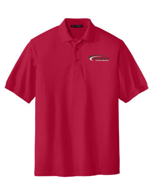 33. Floyd’s Truck Center Company Store Port Authority Silk Touch Polo-Red
