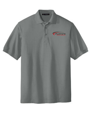 35. Floyd’s Truck Center Company Store Port Authority Silk Touch Polo-Cool Grey