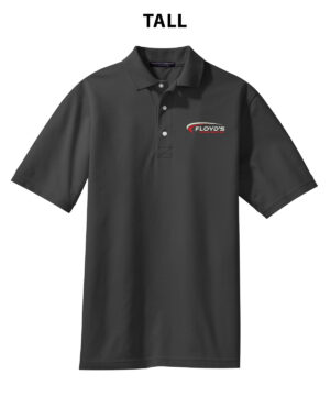 22. Floyd’s Truck Center Company Store TALL Port Authority Rapid Dry Polo-Charcoal