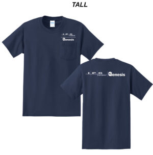 04. IPG-Genesis Systems TALL Short Sleeve T-Shirt with Pocket-Navy