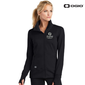 The Group OGIO Edurance Ladies Fulcrum Full Zip-Black