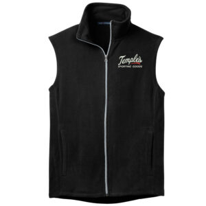 Temples Port Authority Microfleece Vest Men-Black