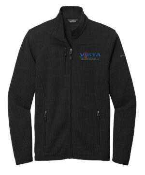 VIS  Eddie Bauer Men Sweater Fleece Full Zip-Black