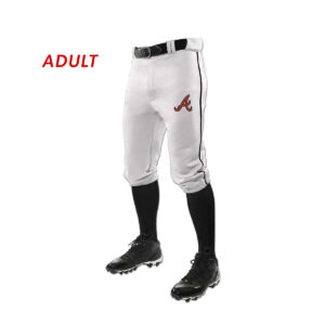 16. QC Area Knights Champro 14 oz. Knicker Pant with Braid-White/Black