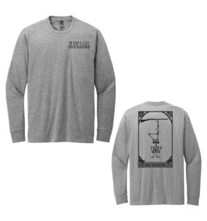 Bravo Co Infantry District Perfect Blend CVC Long Sleeve Tee-Grey Frost