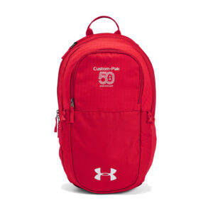 Custom Pak 50 Anniversary Employee Under Armour ALL SPORT Backpack – RED