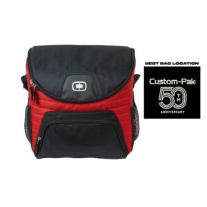 Custom Pak 50 Anniversary Employee OGIO Chill 18-24 Can Cooler-Red/Black