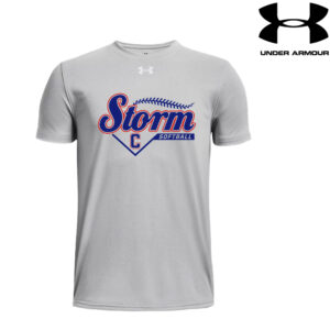 Camanche Storm Softball Under Armour Men Team Tech Short Sleeve Tee-Mod Grey