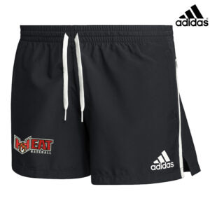 QC Heat Baseball Adidas Women’s Team Issue 3-Pocket Utility short – Black/white