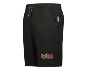 QC Heat Baseball Men Holloway Ventura Soft Knit Shorts-Black