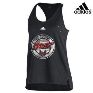 QC Heat Baseball Adidas Women’s Sideline 21 Traning Tank – Black