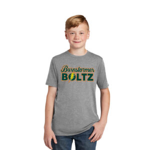 Boltz Softball Youth Perfect Tri Tee-Grey Frost