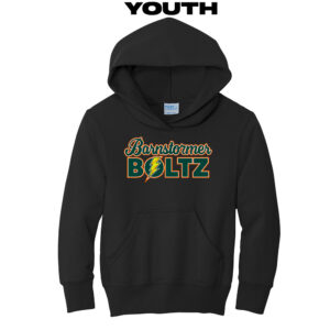 Boltz Softball Youth Basic Hood-Black